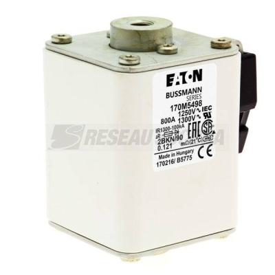  FUSE 800A 1250V 2BKN/90 AR CU 