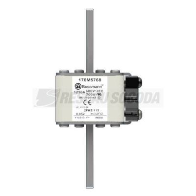  FUSE 1250A 600V 2FKE/115 AR UC 