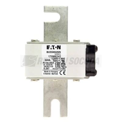  FUSE 500A 1250V 3KN/110 AR CU 
