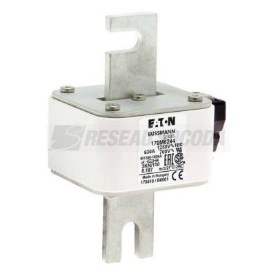  FUSE 630A 1250V 3KN/110 AR CU 