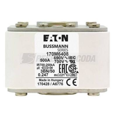  FUSE 500A 690V 3BN/50 AR UC 