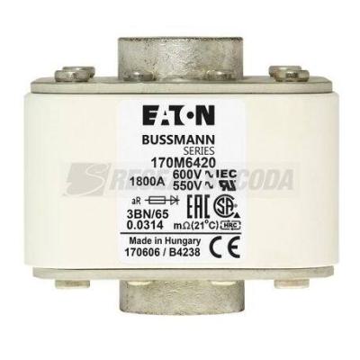  FUSE 1800A 600V 3BN/65 AR UR 