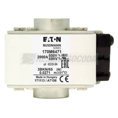  FUSE 2000A 550V 3BKN/65 AR UR 