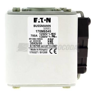  FUSE 700A 1250V 3BKN/80 AR CU 