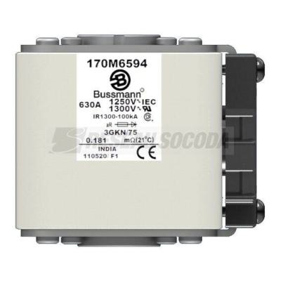  FUSE 630A 1250V 3GKN/75 AR CU 