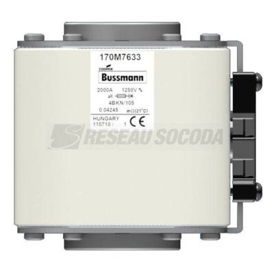  FUSE 2000A 1250V 4BKN/105 AR 