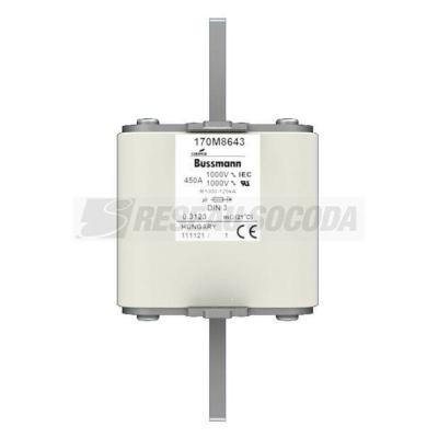 FUSE 450A 1000V DIN 3 AR UR 