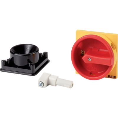  Poign�e, rouge/jaune, verrouil 