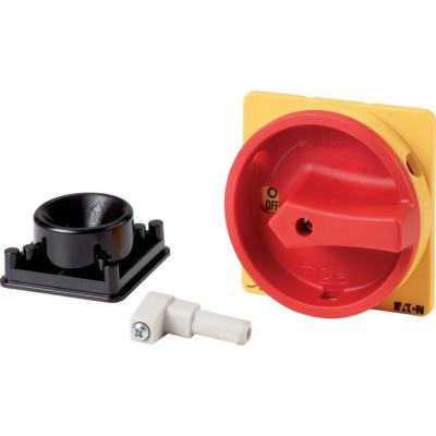  Poign�e, rouge/jaune, verrouil 