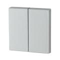  Bouton � bascule, double, anth 