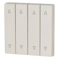  Bouton � bascule, quadruple, f 
