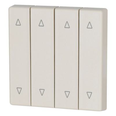  Bouton � bascule, quadruple, f 