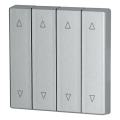  Bouton � bascule, quadruple, f 