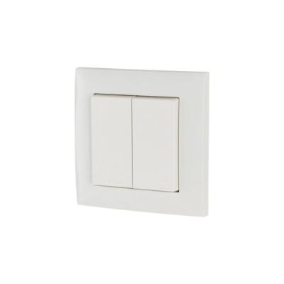  Bouton poussoir RF double, 55m 