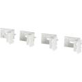  Pattes de fixation � clouer 