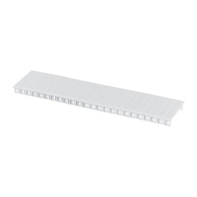  Obturateur 12 modules, blanc, 