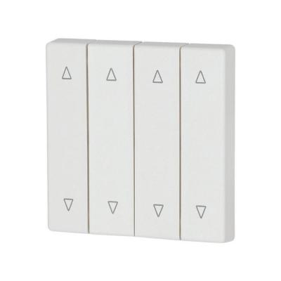  Bouton � bascule, quadruple, f 
