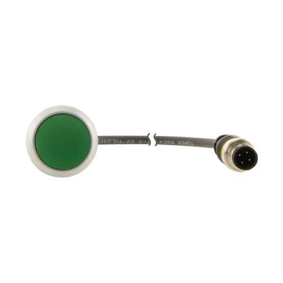  Bouton-poussoir affleurant, � 