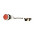  Bouton-poussoir affleurant, � 