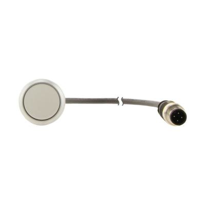  Bouton-poussoir affleurant, � 