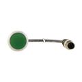  Bouton-poussoir affleurant, � 