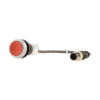  Bouton-poussoir affleurant, � 