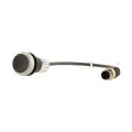  Bouton-poussoir affleurant, � 