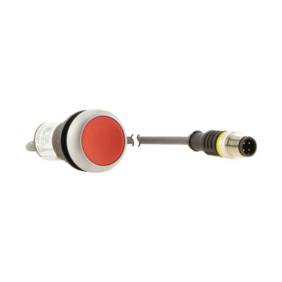  Bouton-poussoir affleurant, � 