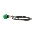  Voyant lumin.,24V,vert,c�ble,3 