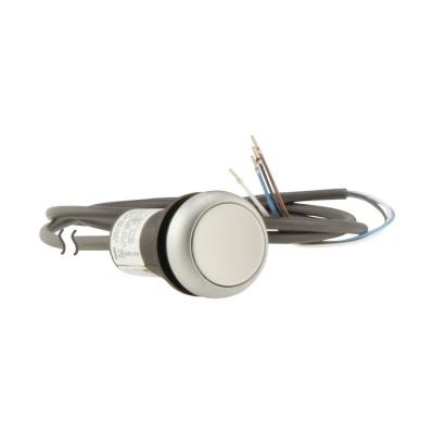  Bouton-pous.affl.,1F,blanc,3,5 