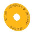  Etiquette, arr�t d'urgence, ja 