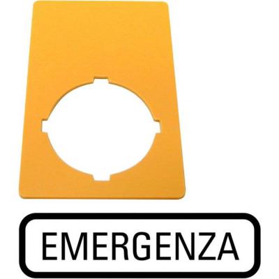  Etiquette, arr�t d'urgence, ja 