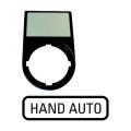  Support, +�tiquette, HAND AUTO 