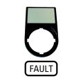  Support, +�tiquette, FAULT 