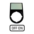  Support, +�tiquette, OFF ON 