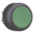  Bouton-poussoir, plat, vert, � 