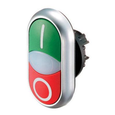  Bouton-poussoir double avec �l 