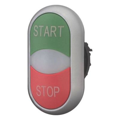  Bouton-poussoir double avec �l 