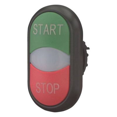  Bouton-poussoir double avec �l 