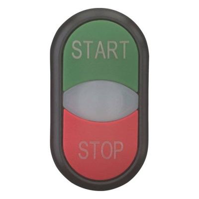  Bouton-poussoir double avec �l 