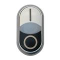  Bouton-poussoir double avec �l 