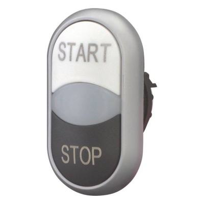  Bouton-poussoir double avec �l 