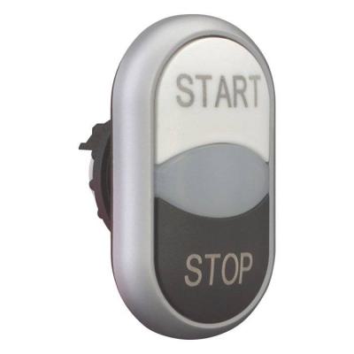  Bouton-poussoir double avec �l 