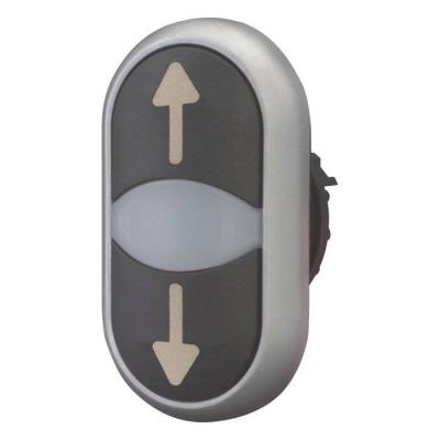  Bouton-poussoir double avec �l 
