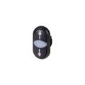  Bouton-poussoir double avec �l 