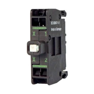  El�ment voyant, LED, bleu, fix 