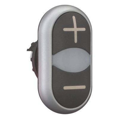  Bouton-poussoir double avec �l 