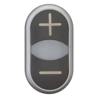  Bouton-poussoir double avec �l 