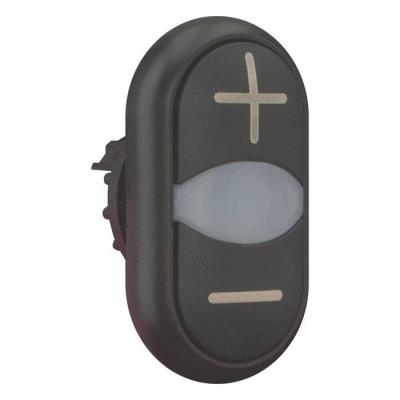  Bouton-poussoir double avec �l 