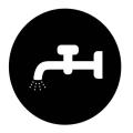  Etiquette, plate noire, symbol 